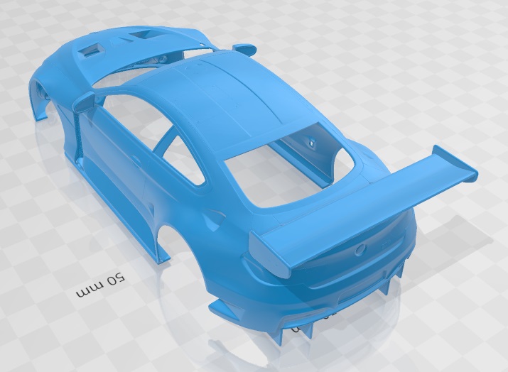 BMW M6 GT3 2016 - Printable Car - 3D Model - STL - 3D Printable Shop