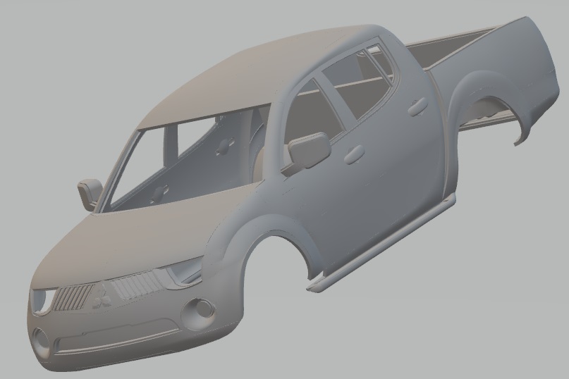 Mitsubishi L200 Printable Body Car