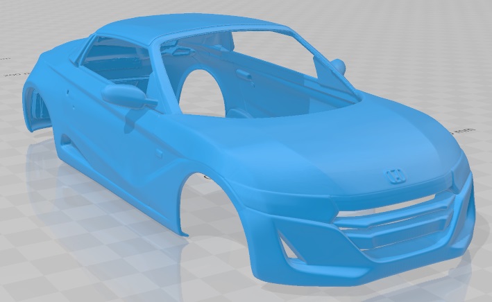 Honda S660 2015 – 3D Model – STL - 3D Printable Shop