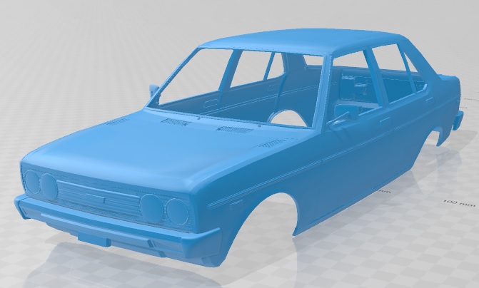 Seat 131 - Fiat 131 Printable Body Car