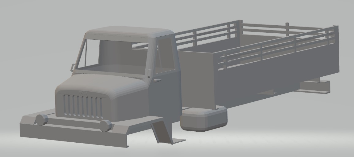 Praga V3S Printable Truck