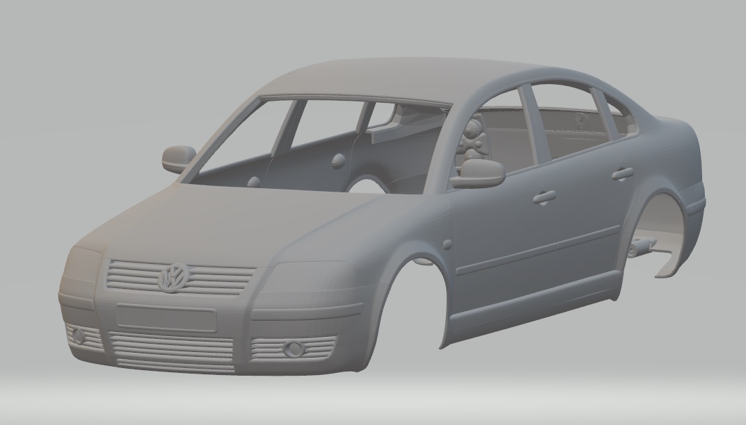 Volkswagen Passat Printable Body Car