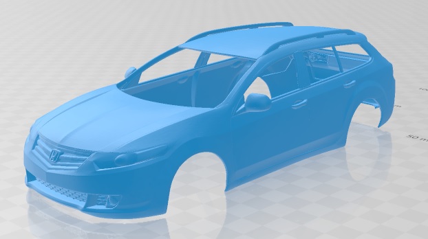 Honda Accord Tourer 2009 Printable Body Car