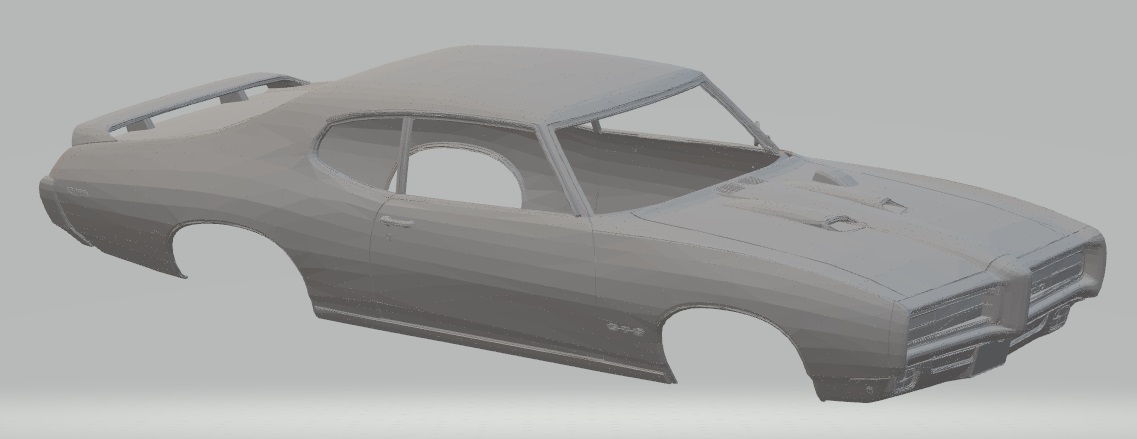 Pontiac GTO Judge Printable Body Car - 3D Printable Shop