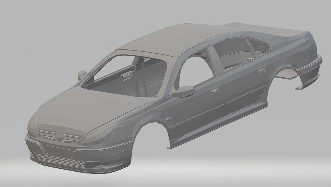 Peugeot 607 Printable Body Car