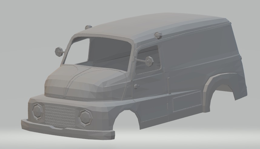 Fiat 615 Printable Body Van