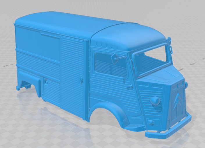 Citroen H 1980 Printable Body Van