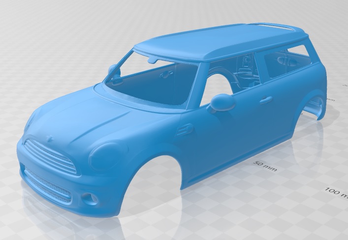 Mini Cooper Clubman 2011 Printable Body Car – 3D Printable Shop