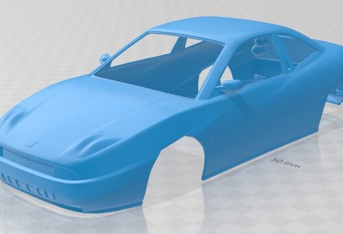 Fiat Coupe Pininfarina 1998 Printable Body Car