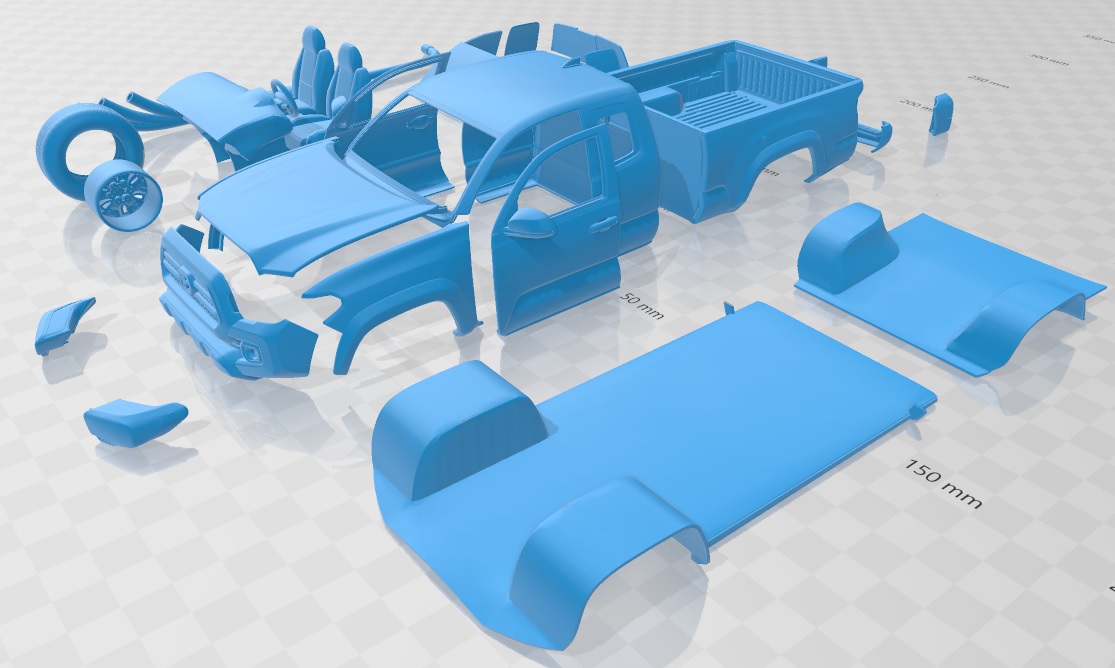Toyota Tacoma 2016 Printable Car