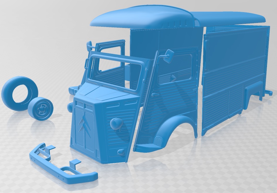 Citroen H 1980 Printable Van