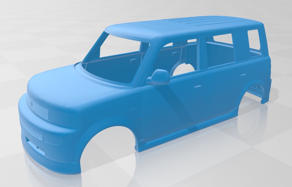 Toyota BB Printable Body Car