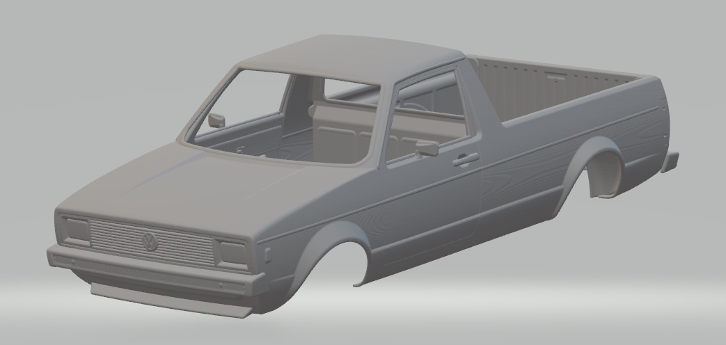 Volkswagen Golf Caddy Printable Body Car