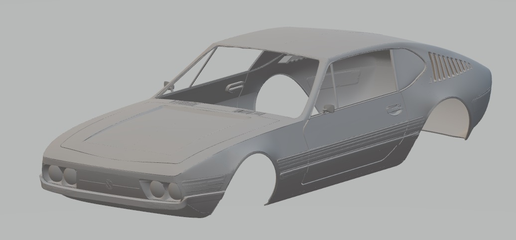 Volkswagen SP2 Printable Body Car