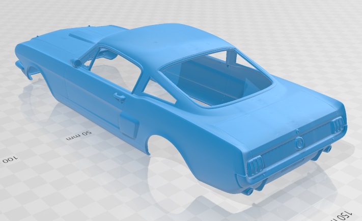 Ford Mustang 350GT 1969 Printable Body Car - 3D Printable Shop