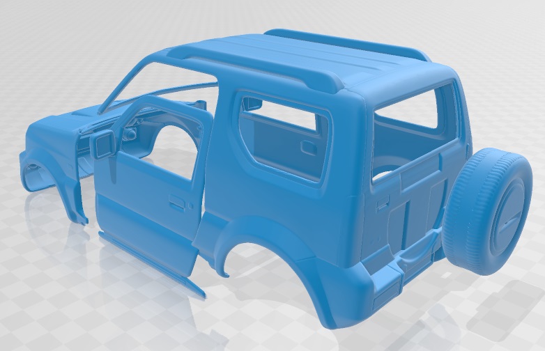 Suzuky Jimny 2013 Printable Body Car - 3D Printable Shop