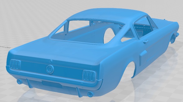 Ford Mustang 350GT 1969 Printable Body Car - 3D Printable Shop