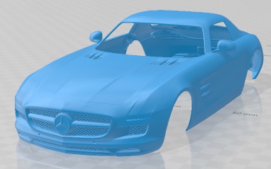 Mercedes Benz SLS class 2011 - 3D Model - STL
