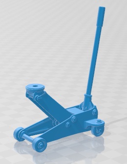 Car Jack Lift 2 - 3D Model - STL