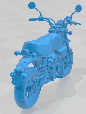 Honda Monkey 125 2019 - 3D Model - STL - 3D Printable Shop