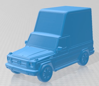 Papamobile - 3D Model - STL