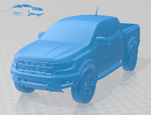Ford Ranger Raptor 2019 - 3D Model - STL