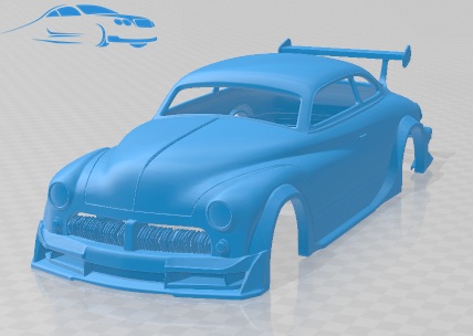 Mercury Eight 1949 Tuning - 3D Model - STL